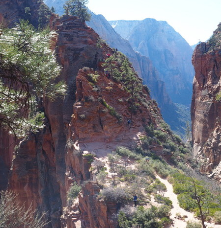 USA Road Trip - Views from the West Rim Trail, Zion National Park, Utah